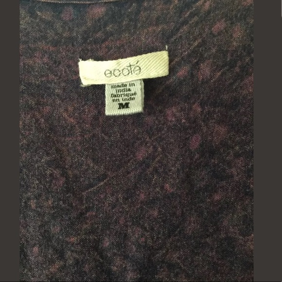 ❌SOLD❌Anthropologie Ecote Boho Purple Cardigan - Picture 3 of 5